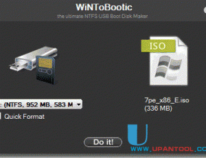 装WIN7系统U盘启动制作工具WiNToBootic v1.2单文件版