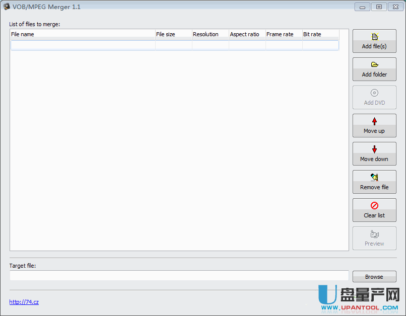 VOB视频合并工具MPEG Merger 1.1.4.8绿色版