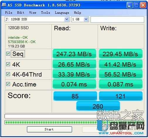 金胜K300-128G SSD固态硬盘怎么样拆机测试