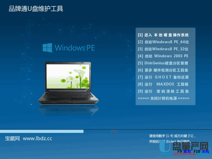 品牌通U盘启动盘制作工具1.2【支持BIOS+MB