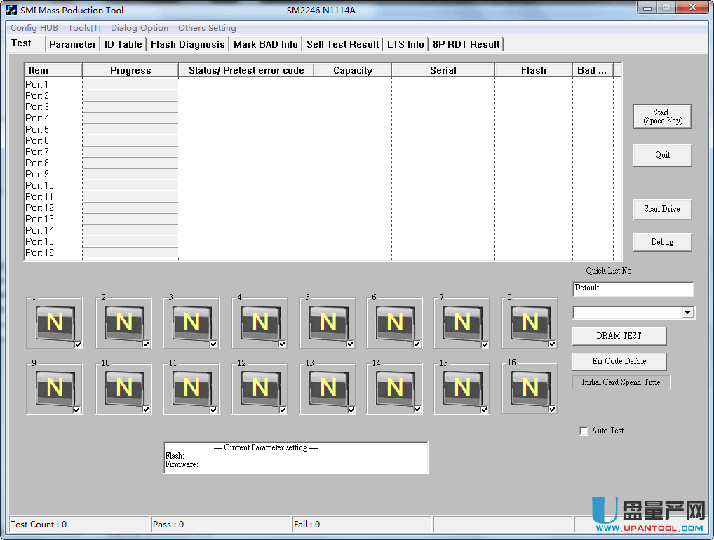 慧荣固态硬盘SM2246AA量产工具MPTool N11