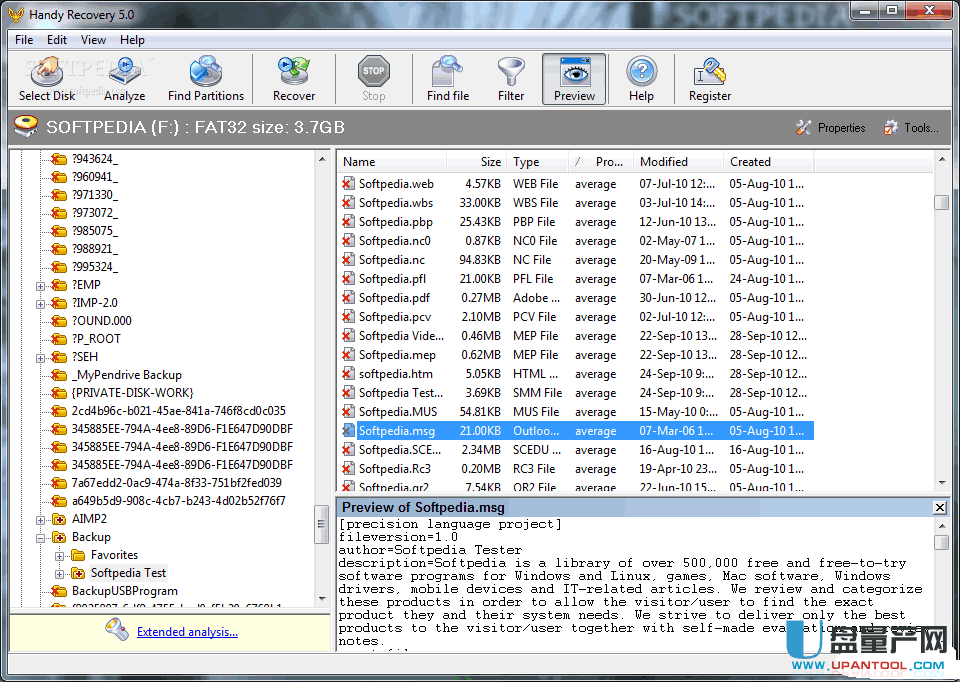 万能数据恢复软件Handy Recovery 5.5免费版下
